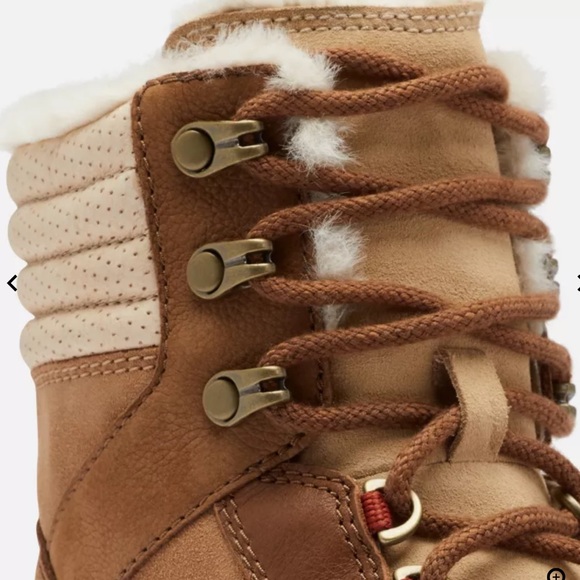 🆕 SOREL Lennox Lace Cozy Boots - 7.5 - Picture 9 of 10